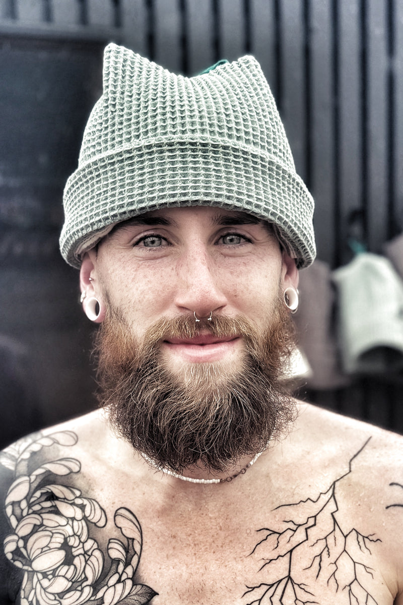 Mens cool sauna hats
